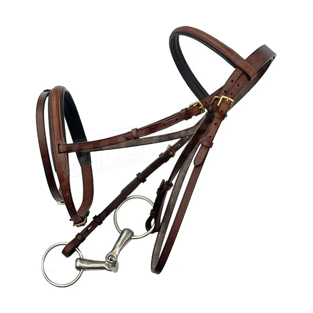 Equestrian High Quality Design Fashionable Horse Leather Bridle Custom Designed Horse Leather Bridle