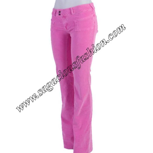 Женские вельветовые брюки