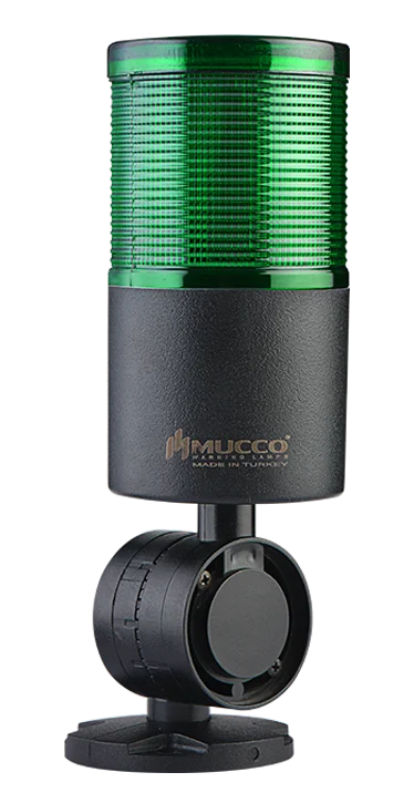 High sound High Light Steady Flashing Rotary Strobing With Buzzer ABS Housing Polycarbonate Lens Signal Tower With One Layer