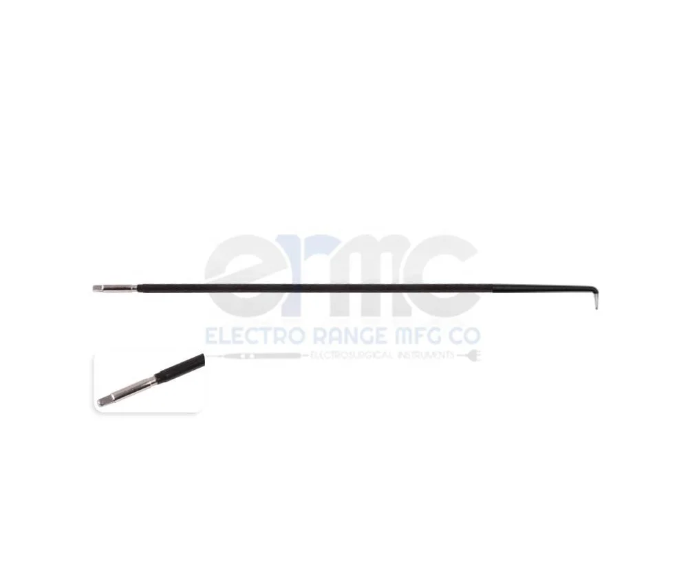 Top Quality Diathermy Electrosurgical ENT Reusable Arthroscopic Hand Pieces Needle Electrodes Angled Tip