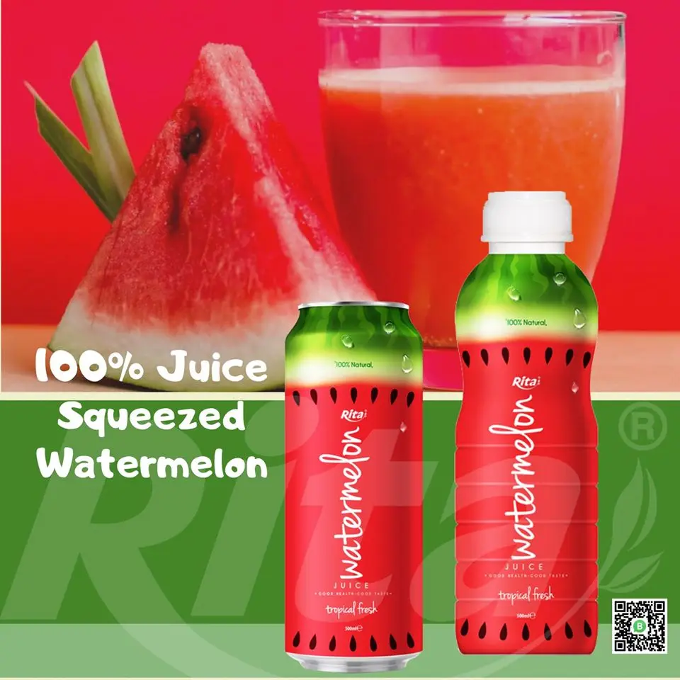 OEM/ ODM Pure Juice Good Manufacturer From Vietnam 1L Glass Bottle Watermelon Fuit Juice Drink Fast Delivery and Quality Service