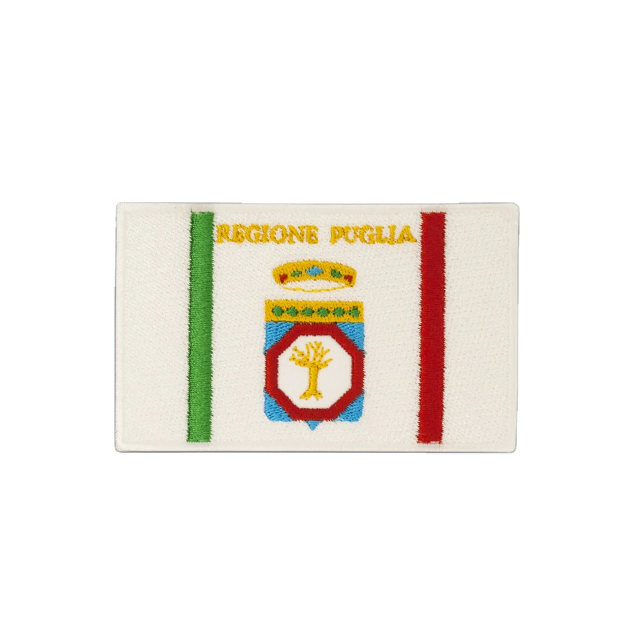 Embroidered Iron Hot Presses Sewing Direct Manufacturer On Stock Puglia Fashion Cloth Patches Embroidery
