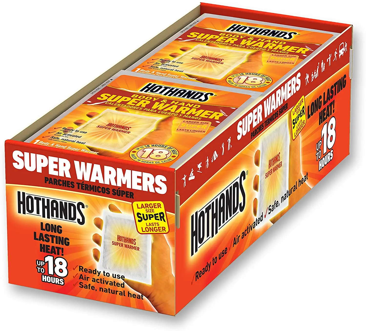 
Hot Sell Body and hand super Warmer patch To Keep Foot,hand and body Warmer 