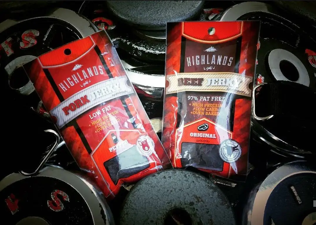 МЯСНЫЕ ЗАКУСКИ из говядины Jerky - Highland (готов к употреблению)