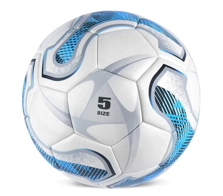 Top Quality Soccer Ball Customized Team Soccer Ball / Football in PU Leather for Clubs and Professional Players