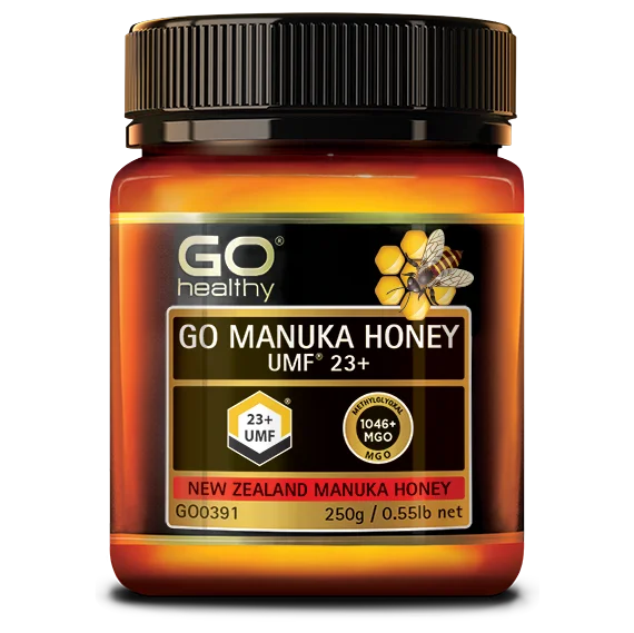 GO Healthy MANUKA HONEY UMF 23+/MGO 1046+  250g  - 100% New Zealand Manuka Honey