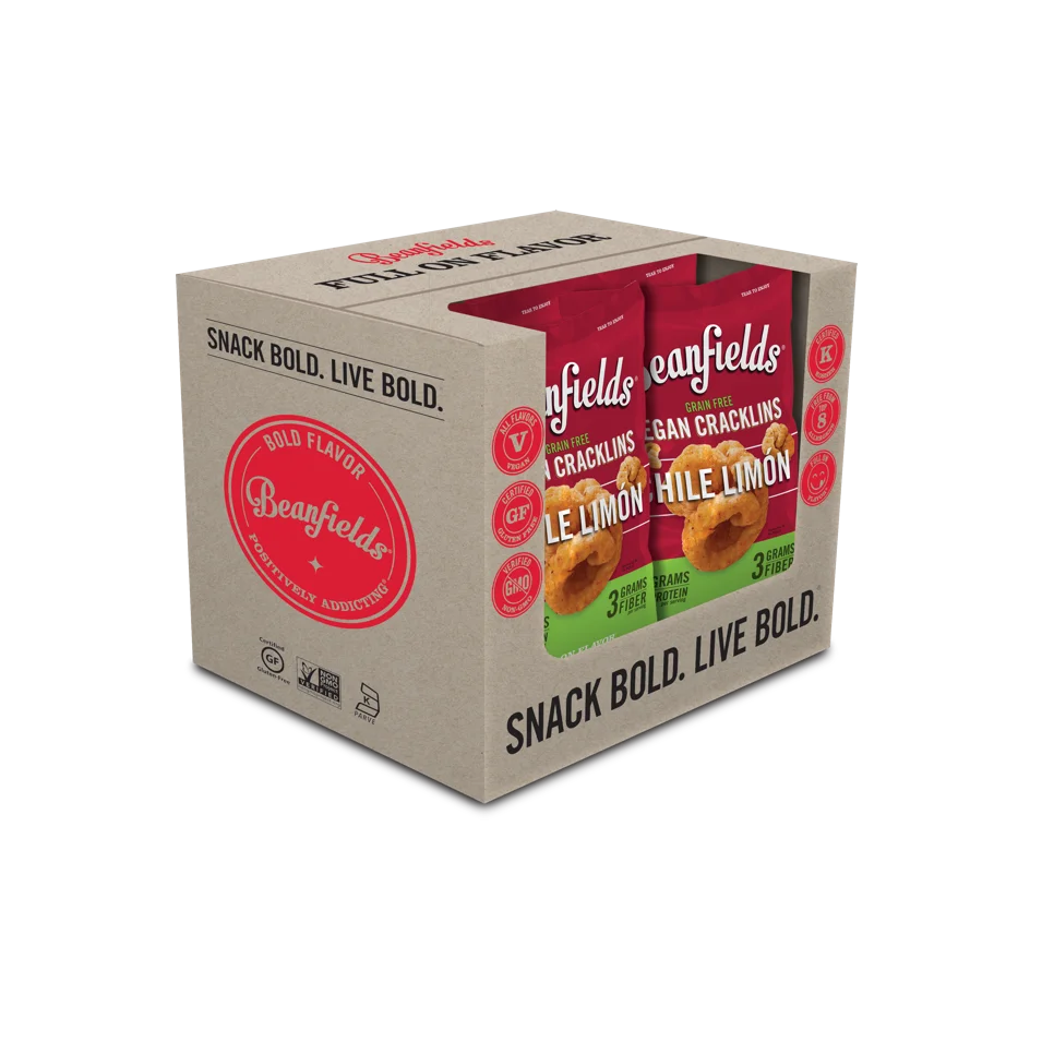 
Beanfields Chile Limon Vegan Grain Free Cracklins 3.5oz Case 