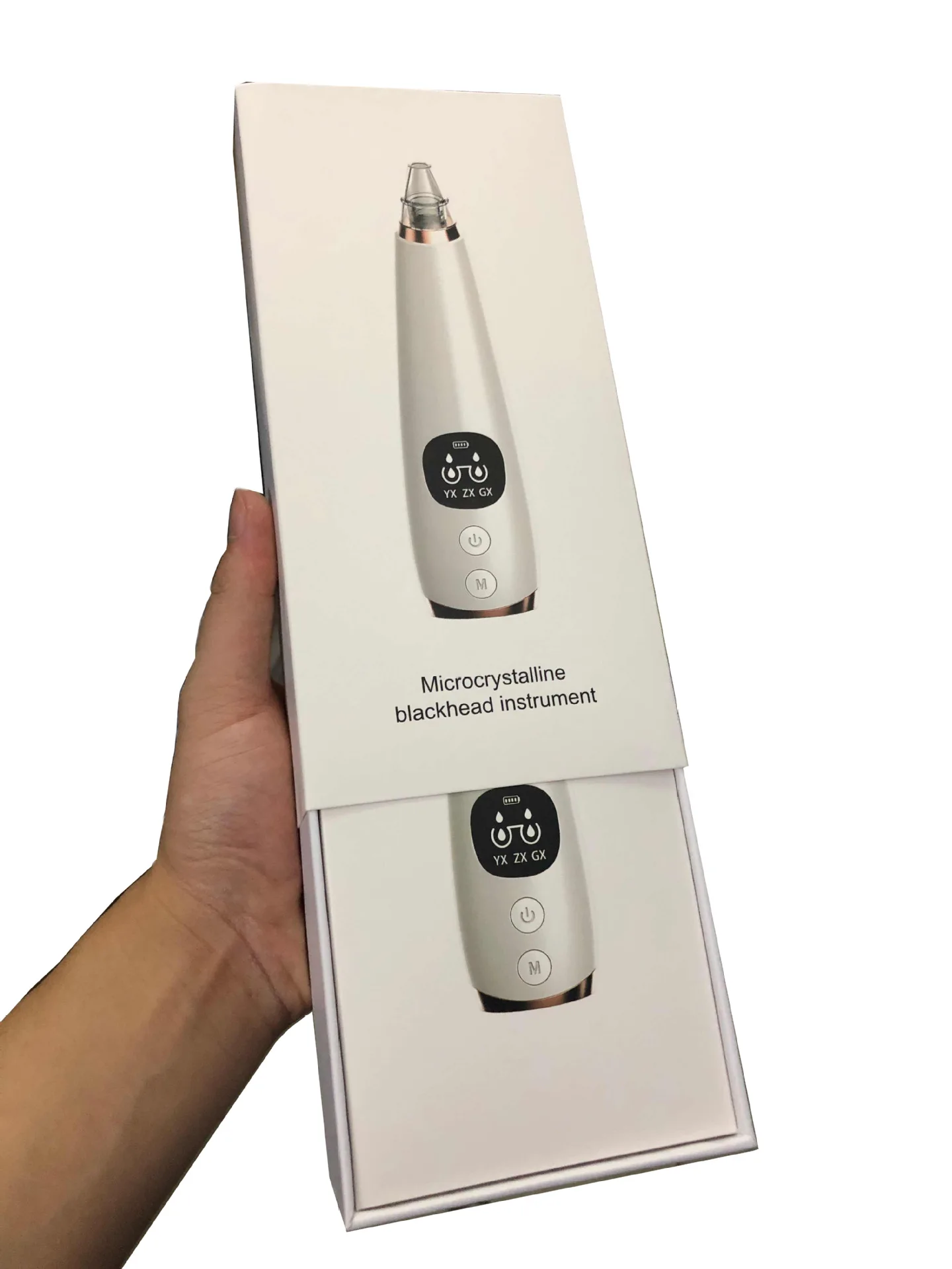 Вакуумное устройство для удаления черных точек прыщей и пор