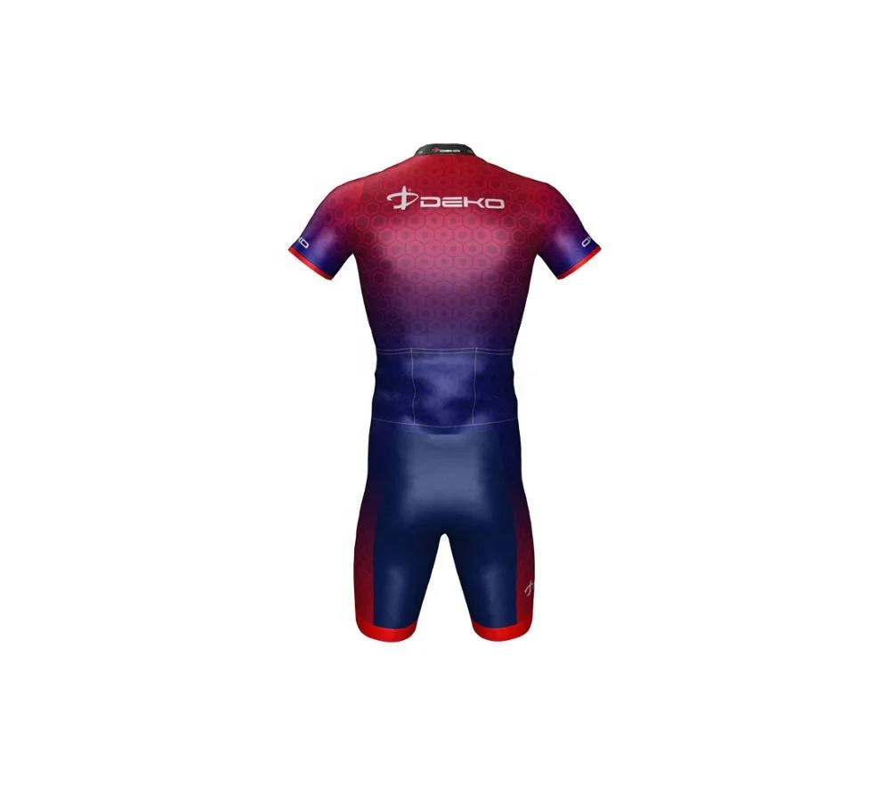 Pro style Men bicycle Team Sublimation Printing Cycling Skin suit Bicycle Speed Suit Cycling Triathlon