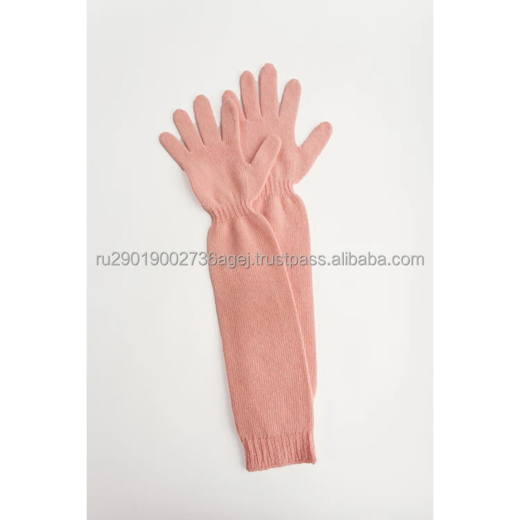 High quality knitted gloves for autumn/winter the original Orenburg goat down knitting from manufacturer women knitwear