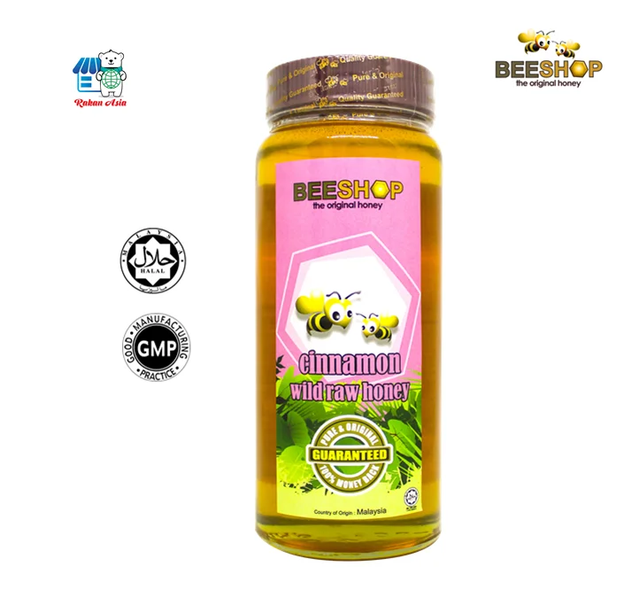 Горячая Распродажа эко-пчела корица дикий сырой мед Халяль чистый и 100% оригинальный Madu Asli 950 г дикая пчела