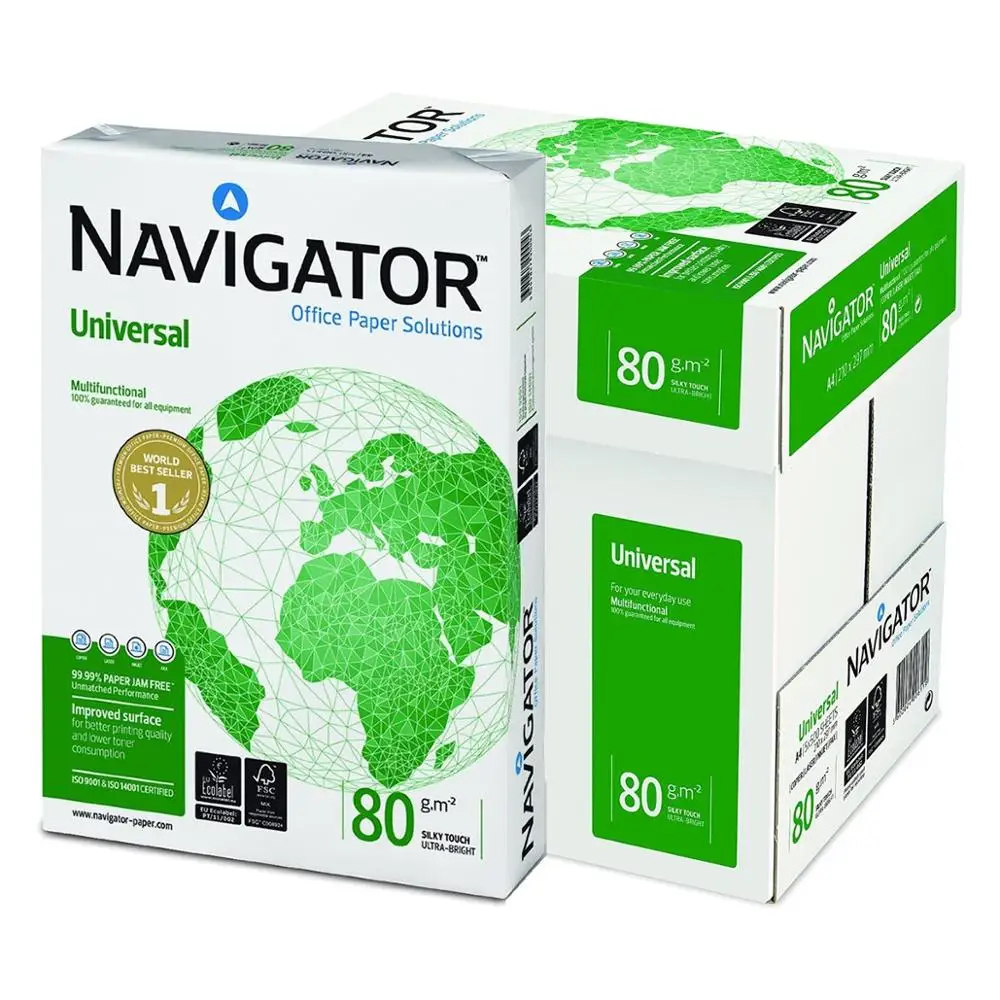 
SALE A4 COPY PAPER / 70 75 80 GSM / DOUBLE A / NAVIGATOR A4 COPY PAPER 