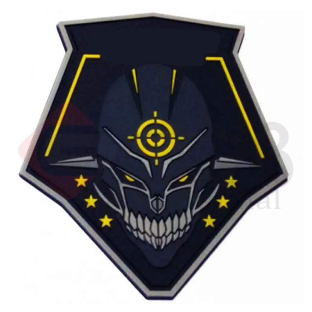 2024 Wholesale Custom Soft Rubber PVC Patch No Minimum Custom 3D PVC Patches Soft Silicone Rubber Logo Badge Patches