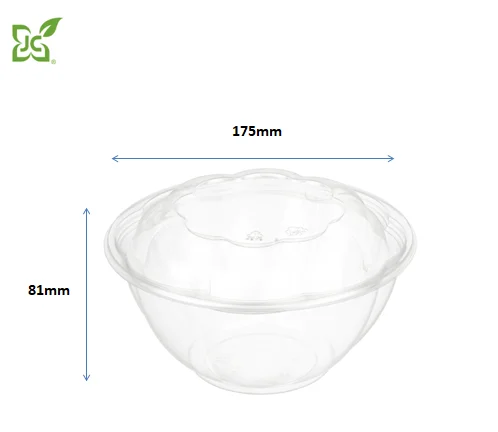 JC foodpack -  Buy Direct 32 oz Plastic to go Pasta PEB Bowl