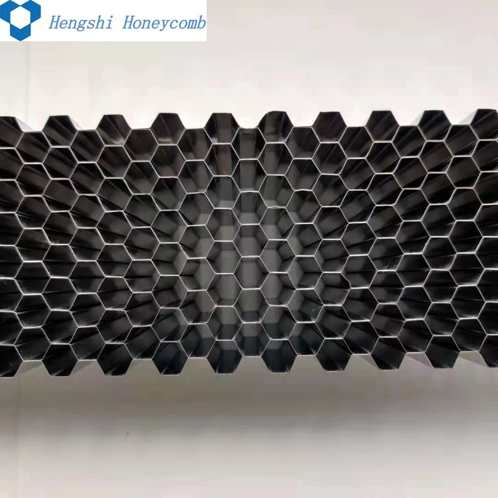 Hengshi Honeycomb Spot Welding Mild Steel Honeycomb Mesh Sheet for Sale