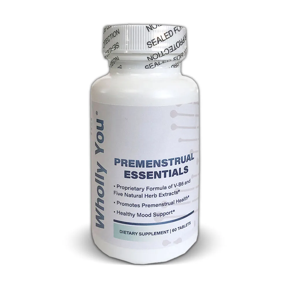 
Premenstrual Essentials Tablets Dietary Supplement Proprietary Formula of VB-6 and 5 Natural Herb Extracts 