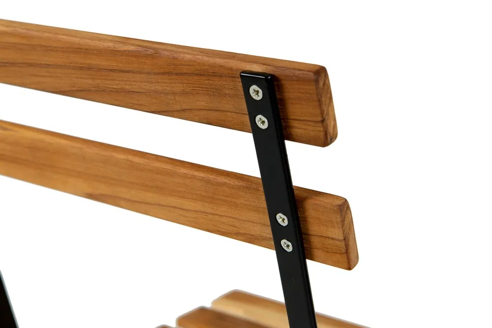 Cheap Price High quality Garden Furniture Teak Foldable Coffee Table and Chair Set