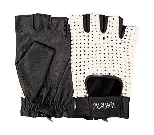  Weightlifting Leather Material Half Finger