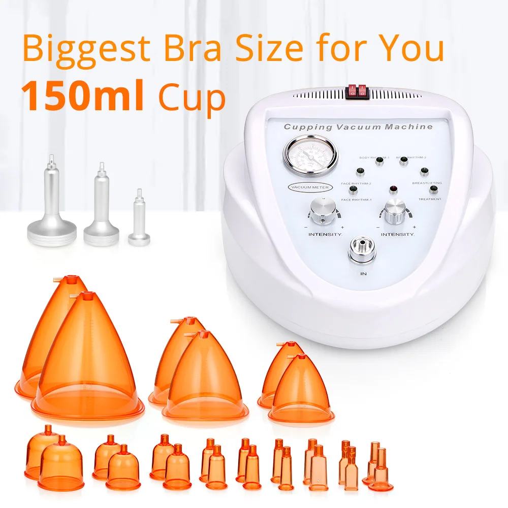  150ML Vacuum cupping therapy breast and butt enlargement size improving