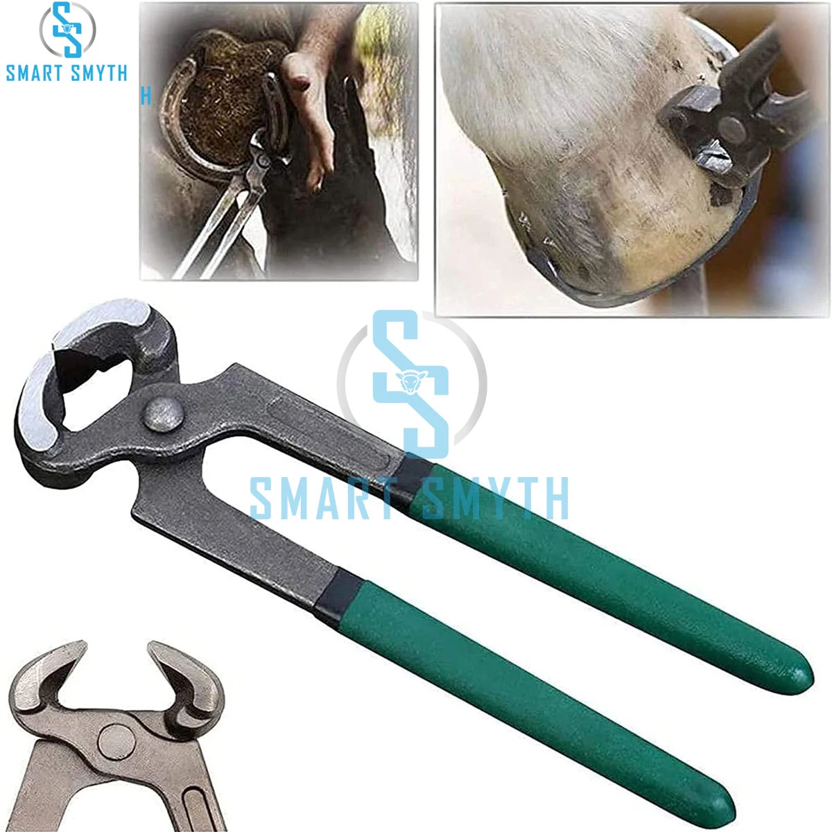 Horses Hoof Trimmers Tools Rasp Hoof Cutter Set Suitable for Hoof Trimming for Animals Veterinary Instruments