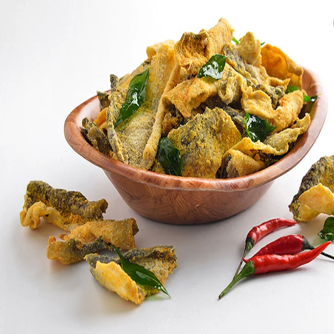 Закуска из жареной лосося с солью яичный желток-лучший вкус Вьетнама-мисс элаин + 84 375 431 541 (WhatsApp)