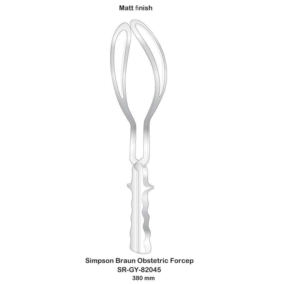 Simpson Obstetric Forceps gynecological instruments high quality surgical instruments