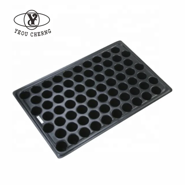 72 CELLS durable Plastic Seedling tray / PS Nursery tray / Seed tray