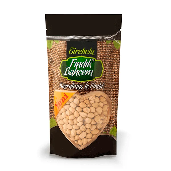 New Harvest 11-13 MM Chubby Organic & Natural Roasted Unshelled Bulk Hazelnut All Sizes are Available.