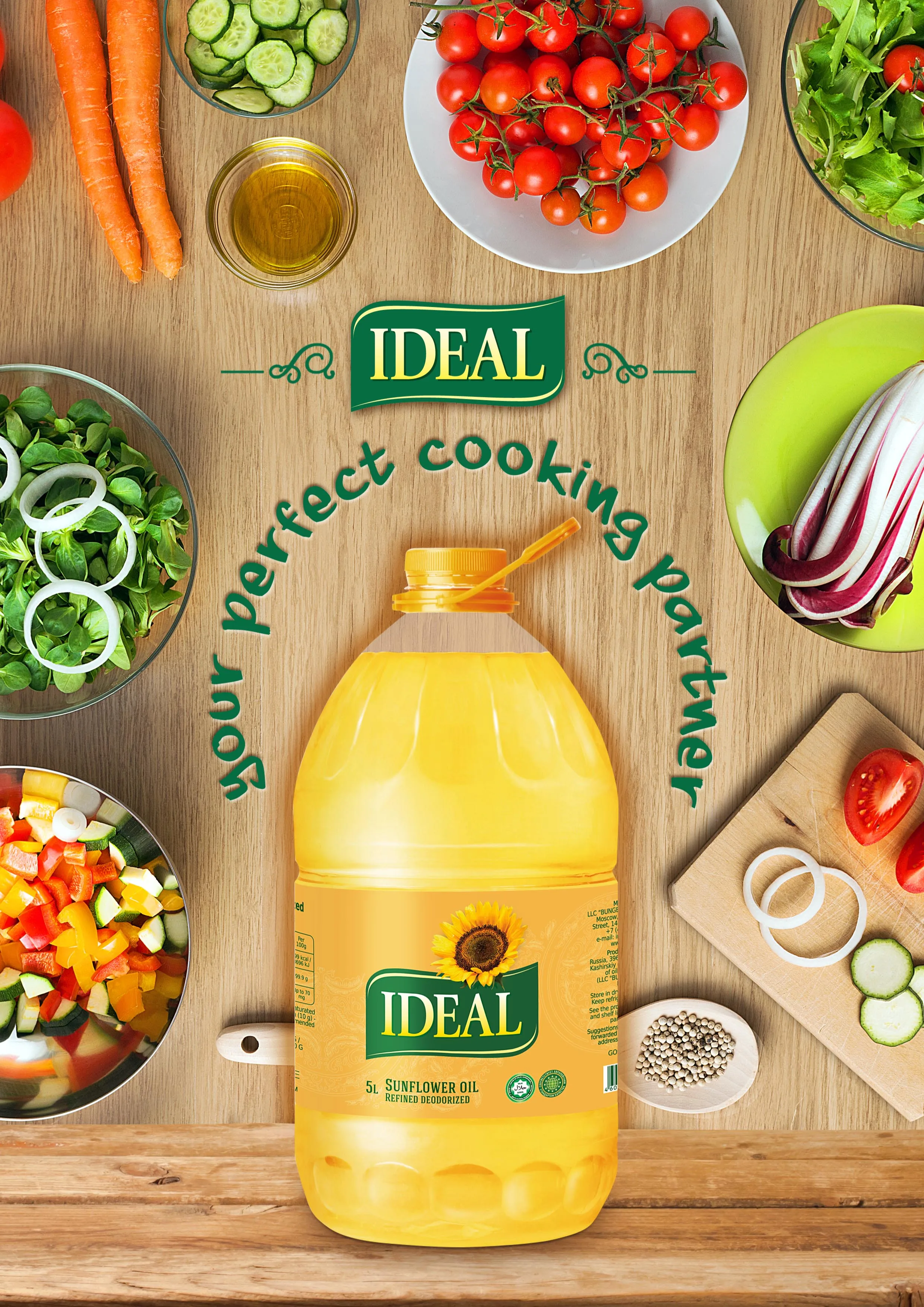 
High Quality Refined Sunflower Cooking Oil 