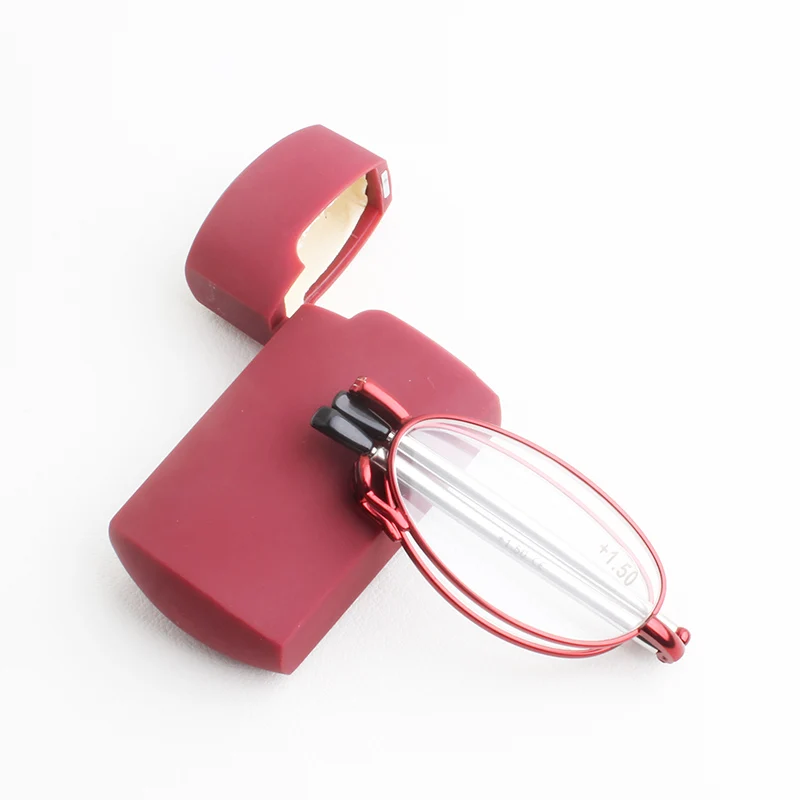 Metal folding cheap wallet reading glasses
