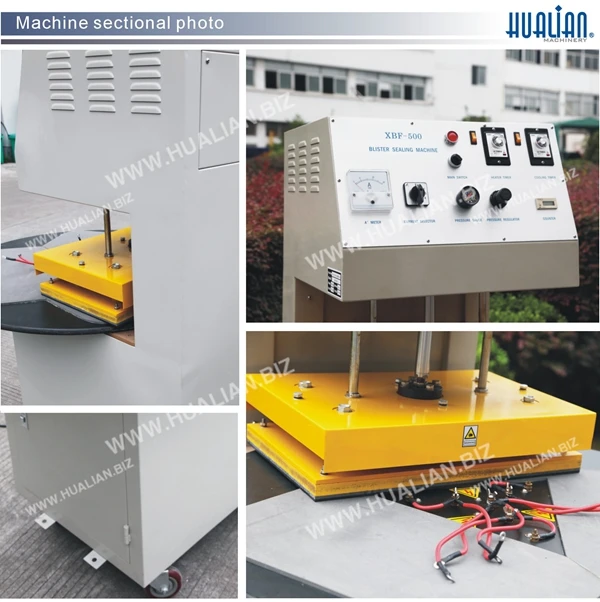 XBF-500 HUALIAN high Quality Blister Packing Machine Seal Blister Machine
