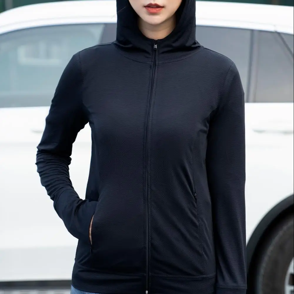 
QUICK DRY ANTI-UV Antimicrobial Breathable Antimicrobial Women Sun Protection Jacket 