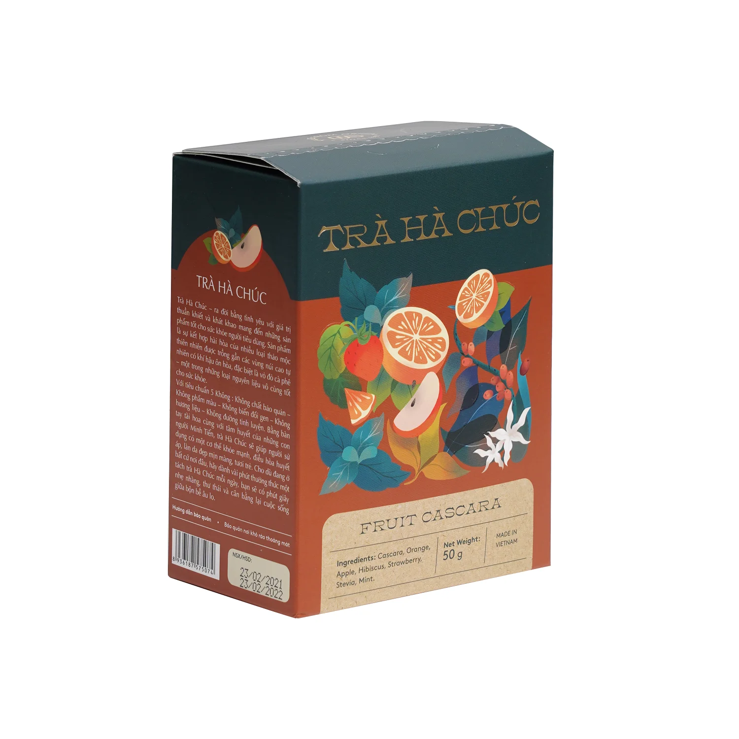 
Best Seller Vietnam Sliming Tea With Fruit With Bag Packaging Ha Chuc Cascara Tea- Fruit Cascara 