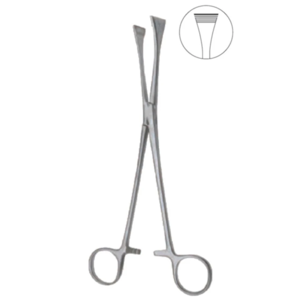 
Green Armytage Uterine Elevating Placenta and Hemostatic Forceps Obstetric Forceps 