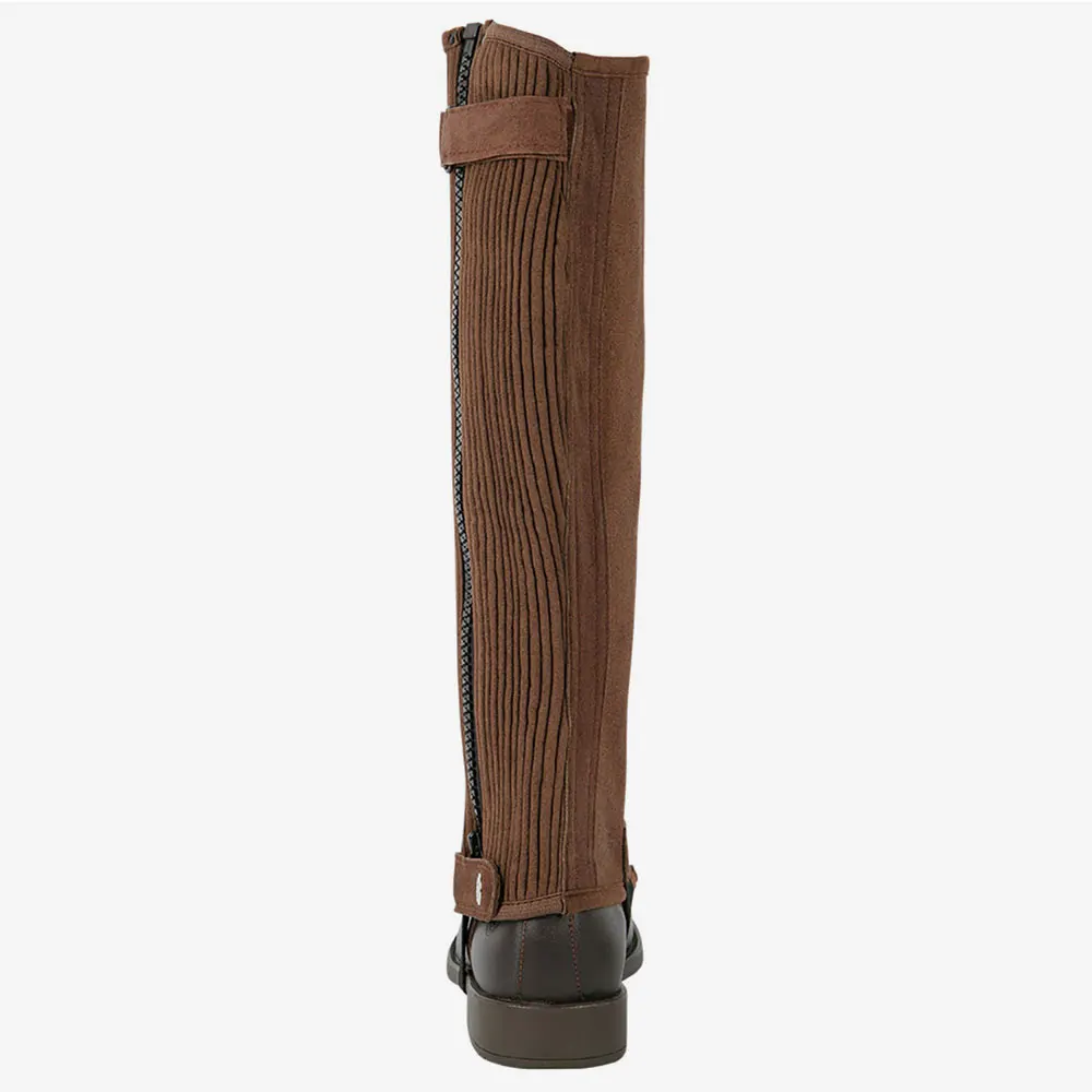 100% Top High Quality Half Chaps Horse Riding Chaps Cow Leather Equipment Genuine Leather Chaps For Men