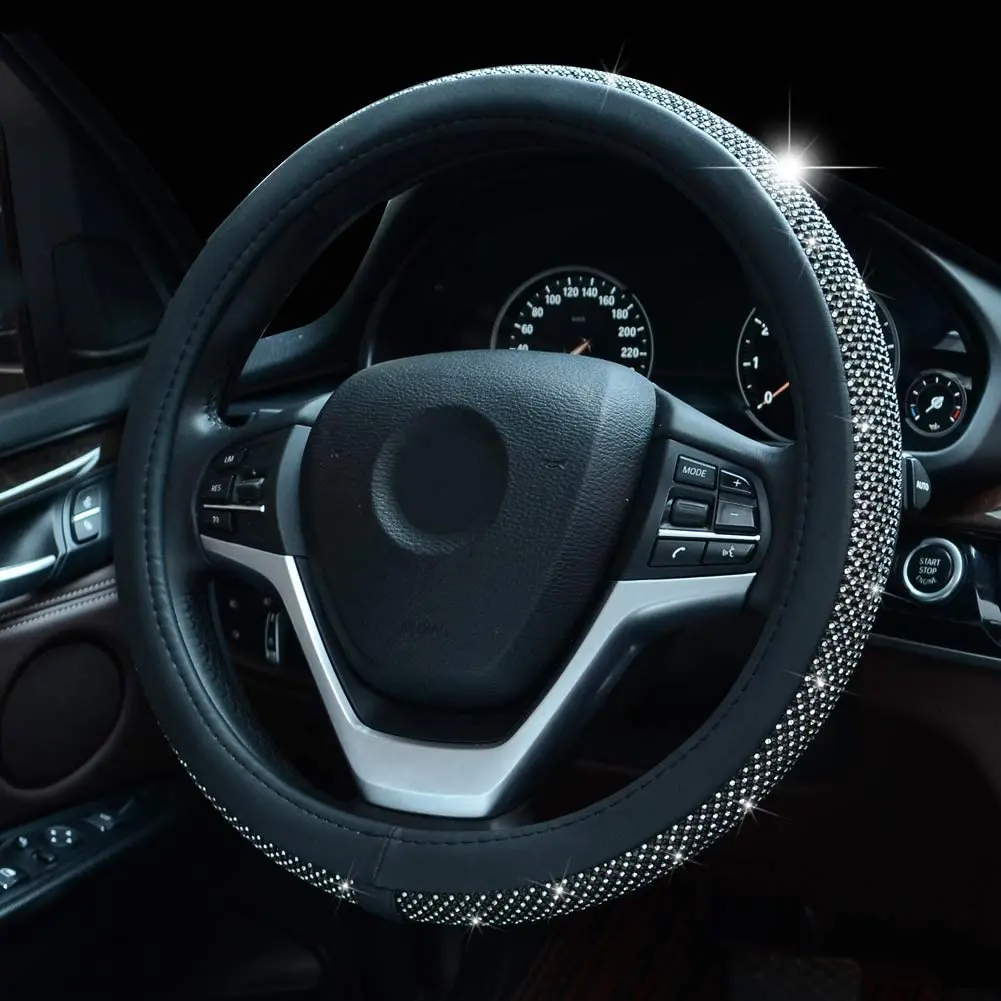 
Износостойкие и крутые бусины универсальные автомобильные аксессуары чехол для руля интерьерные декоративные ПВХ модный стиль Материал Тип 