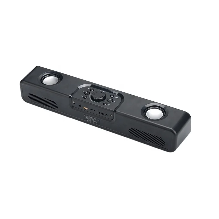 high quality cheapest abs sound bar speaker super bass speaker with usb/tf/mp3/wma/dual decoding function/bt5.0/fm radio/music