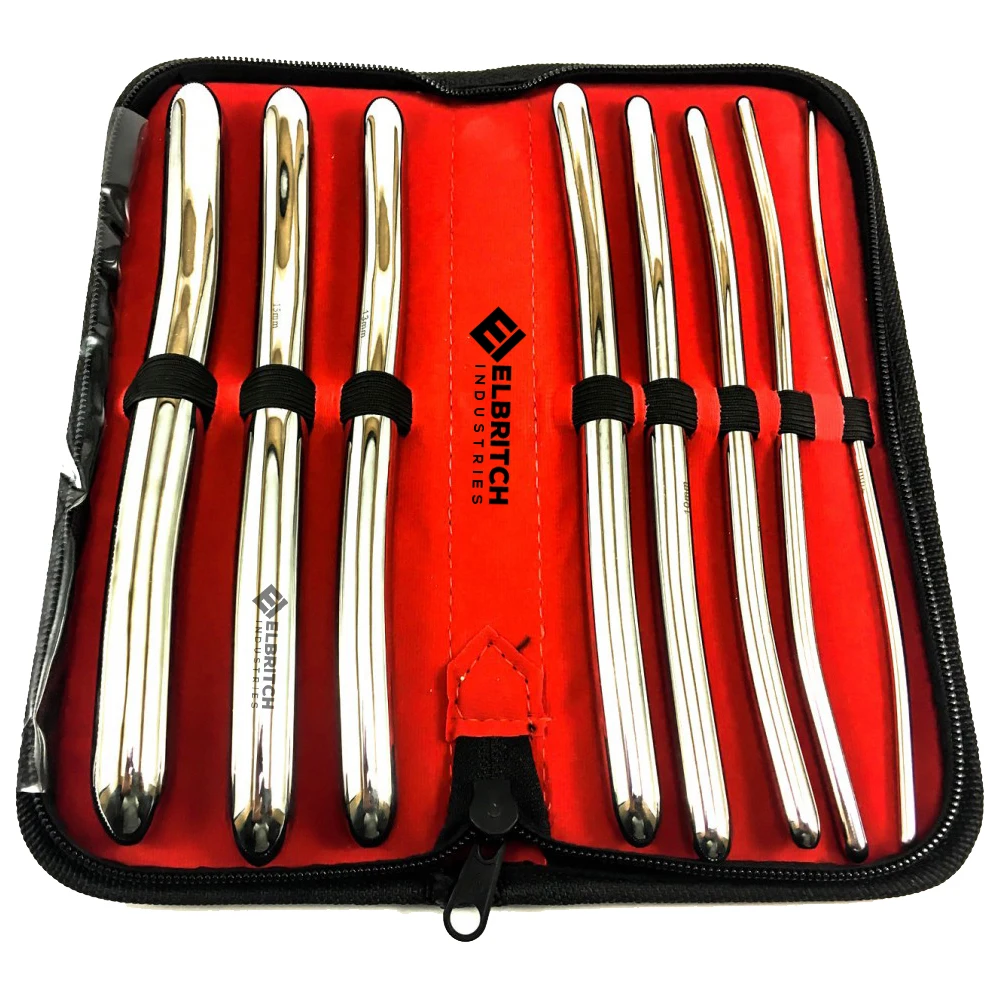 Набор Расширителей для уретры матки гинекологических свечей Hegar с чехлом вагинальный двухсторонний гинекологический инструмент Ce полиэтиленовый пакет PK