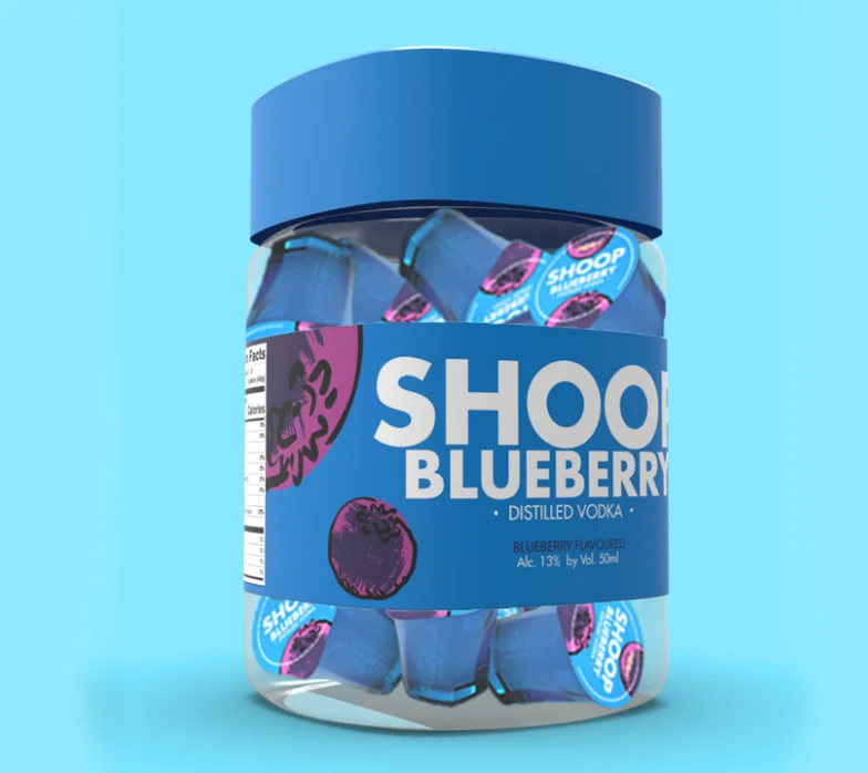 Party King Fruit Flavored Jelly Bird Alcohol Beverage Vodka Jello Shots