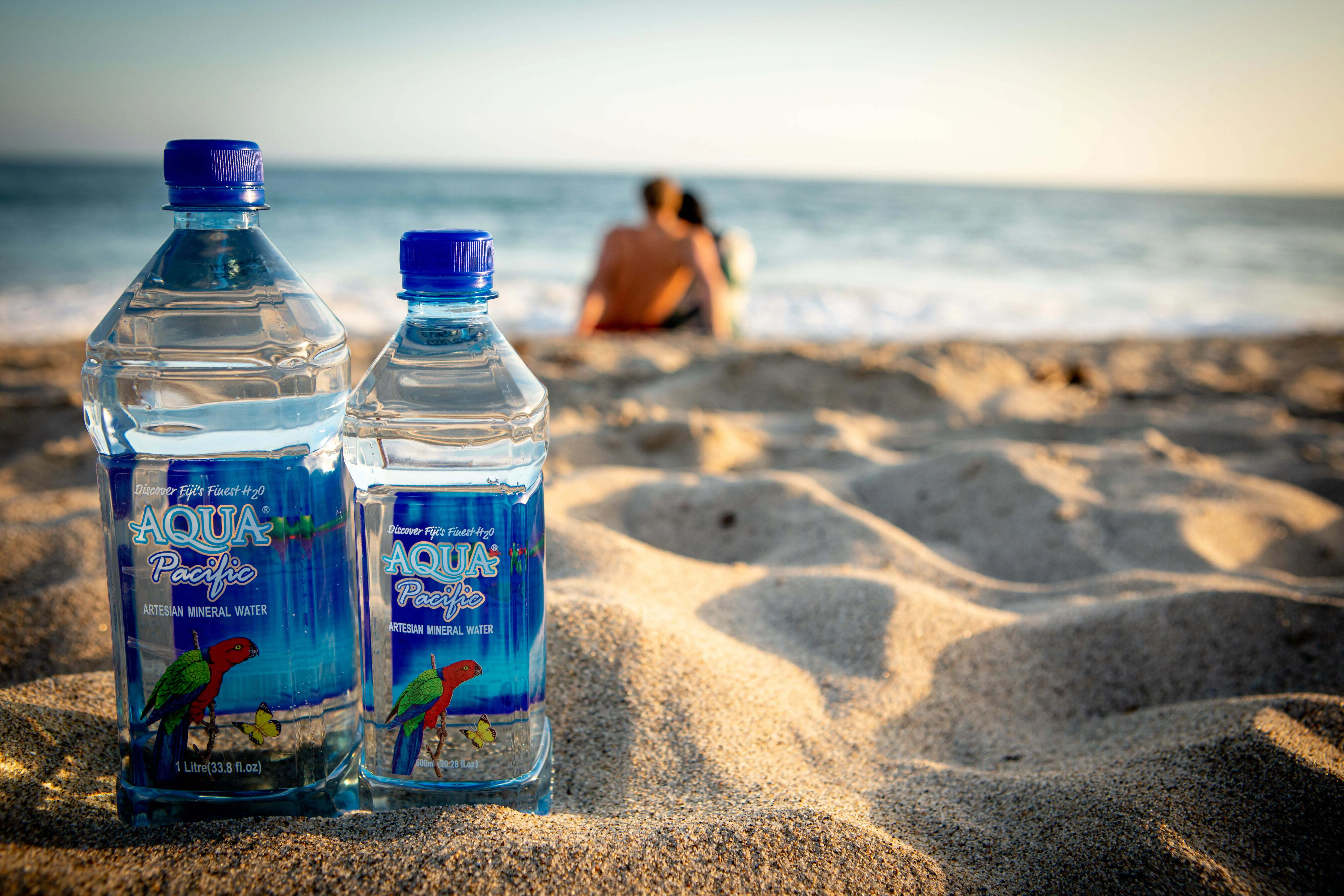 Минеральная вода Aqua Pacific 1000 мл 12 упаковок бутылка для воды премиального