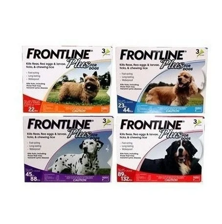 Лидер продаж, линия Фронтлайн плюс, средство для блох и клещей для маленьких собак и щенков (до 22 фунтов), в массовом количестве