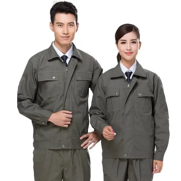 Long Sleeve Polyester Cotton In-Stock Items Unisex Workwear Uniform For Adults With multi Color From Vietnam