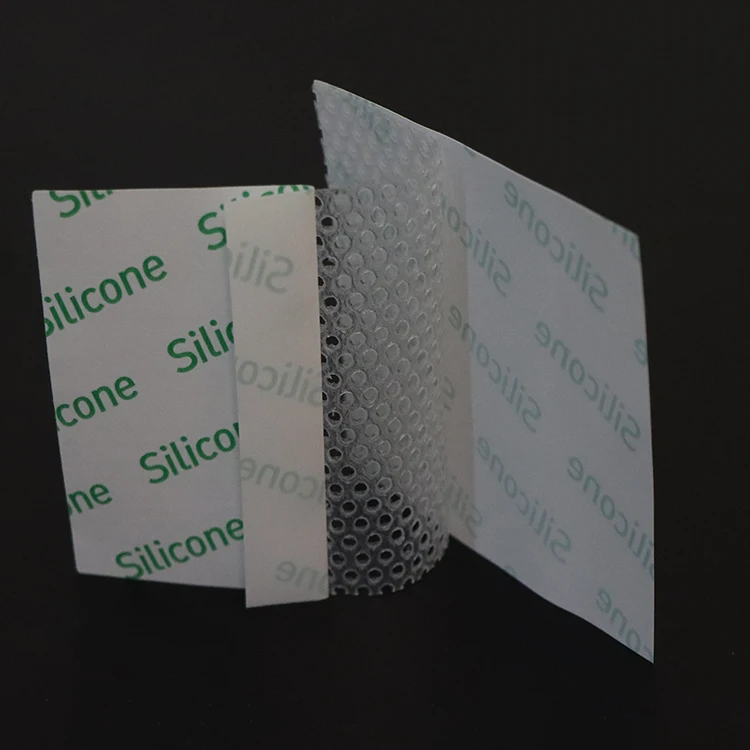 BLUENJOY 2022 Hot sale Silicone Would Contact Layer  Silicone Wound net Dressing Silicone Contact Layer