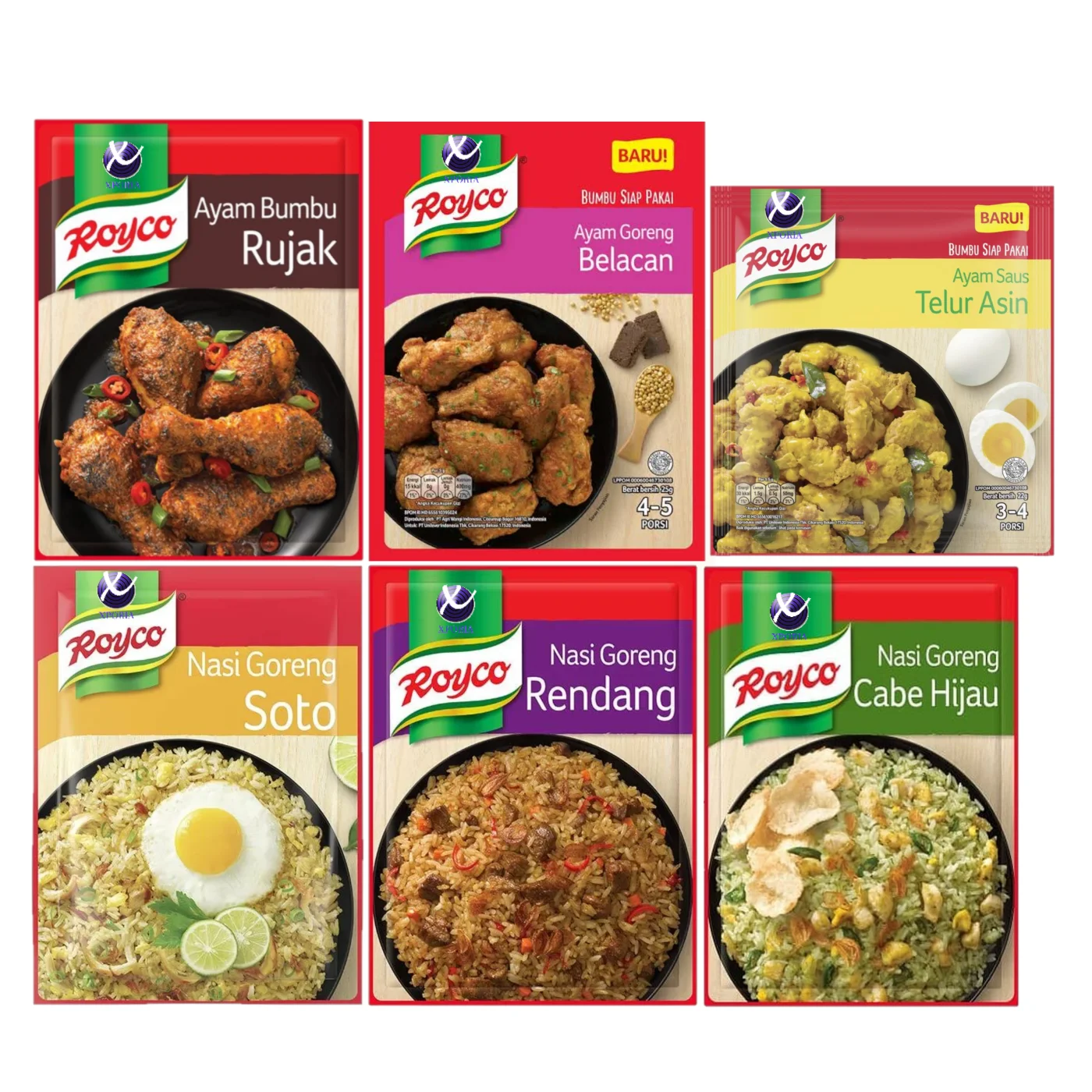 Моментальная приправа ROYCO | Происхождение из Индонезии