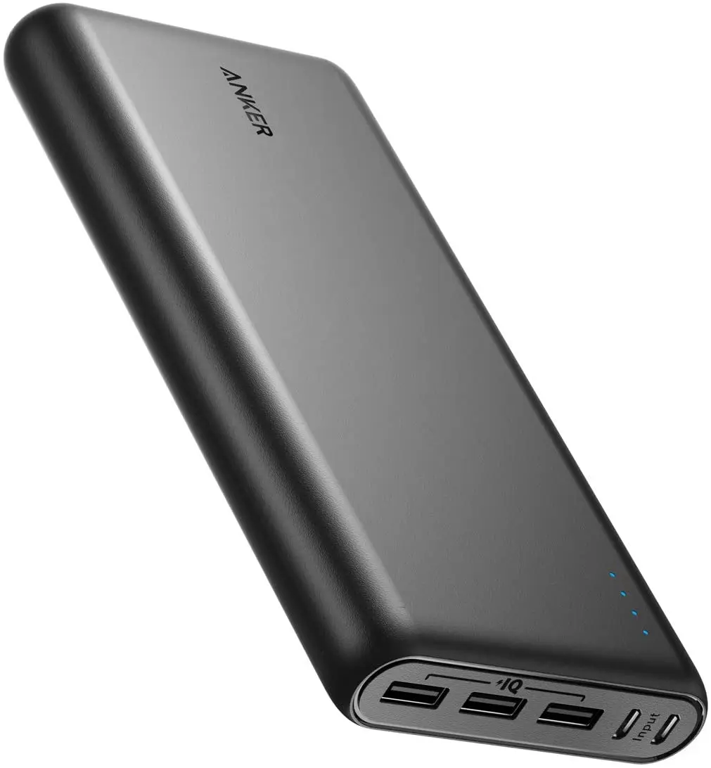 Anker PowerCore портативное зарядное устройство 26800 мАч Внешняя батарея 2 входа + 3 порта USB