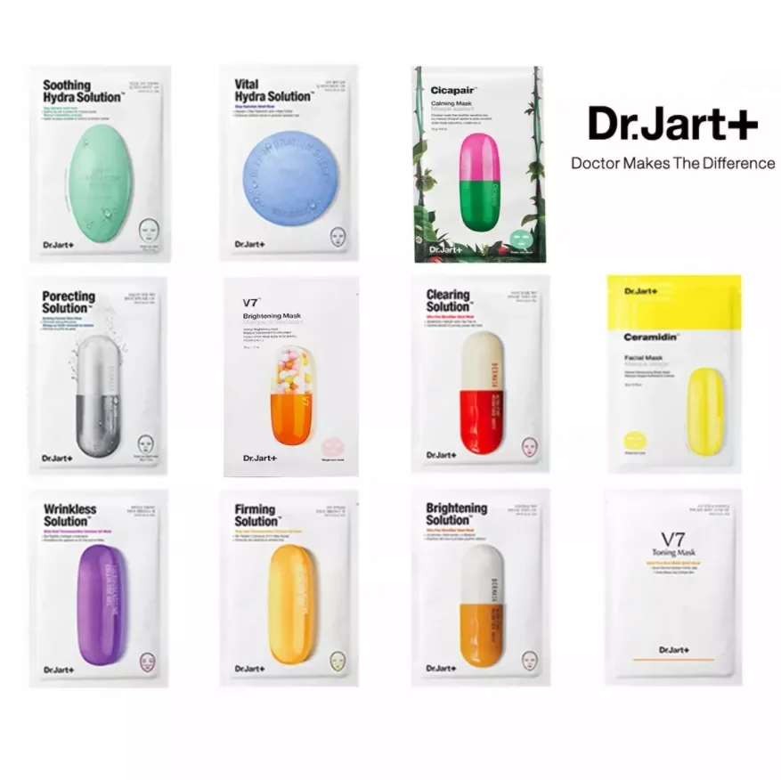 [OEM/ODM] Dr Jart+ DERMASK VITAL HYDRA SOLUTION 5-MASK VALUE PACK - made in Korea Cosmetic - Anti-wrinkle Anti-aging Whitening