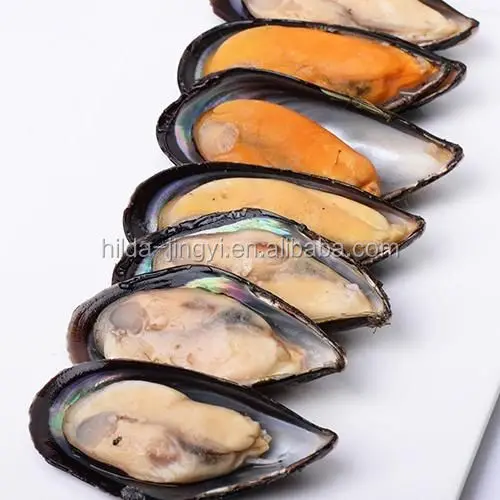  Новая 2021 замороженная моллюска (Mytilus Edulis) зеленая Mussel из Новой Зеландии