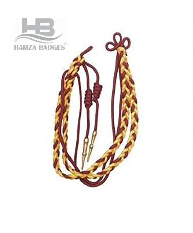 
Uniform Accessories, Gold Wire Aiguillette/ Military Uniforms Aiguillette 