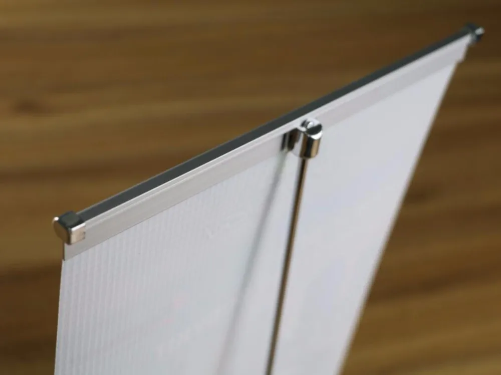 
mini desktop roll up retractable banner A4 A3 display stand 