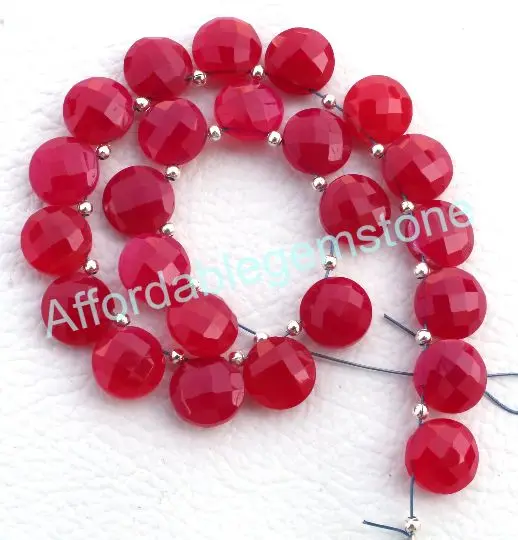 Натуральный окрашенный Рубин круглой формы граненый топ с отверстием драгоценный камень высокого качества оптом для изготовления ювелирных изделий драгоценные камни редкие